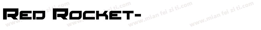 Red Rocket字体转换